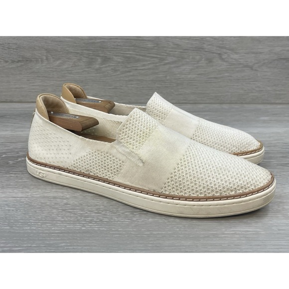 UGG Shoes - Ugg Women's Sneaker White Woven Mesh 11 Slip On Work Comfort Lightweight Shoes